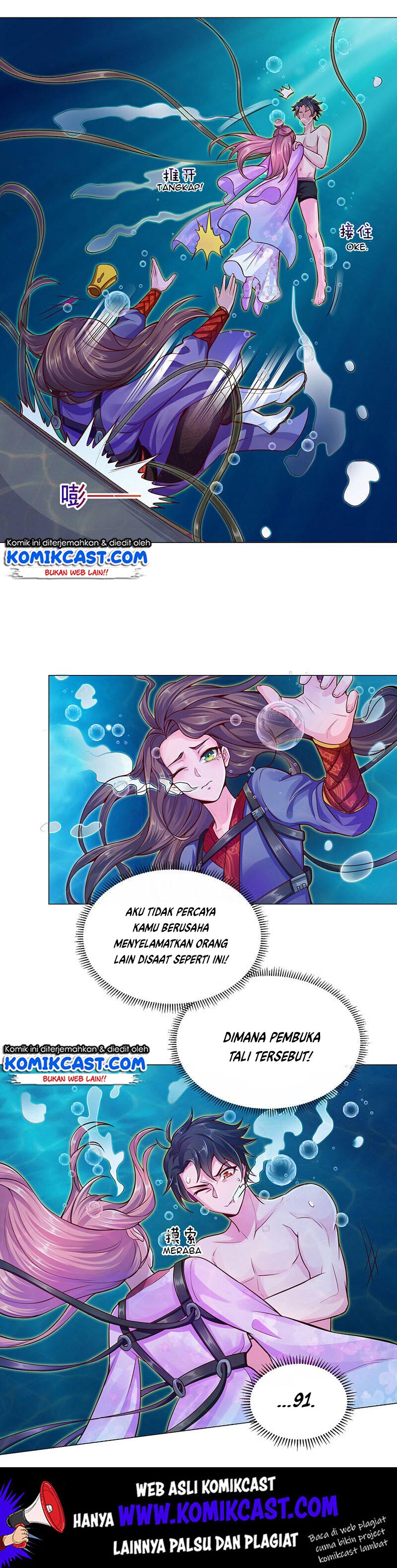 Carrying The Goddess Along Chapter 08 Gambar 11